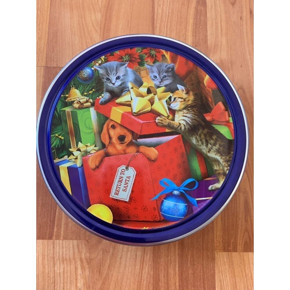 Collectible Empty Cookie Tin Box